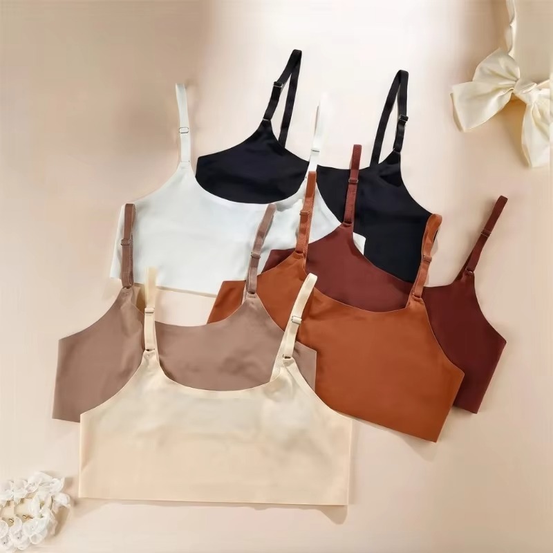 Full Coverage Bra - Ice Silk Seamless Bra Beauty Back