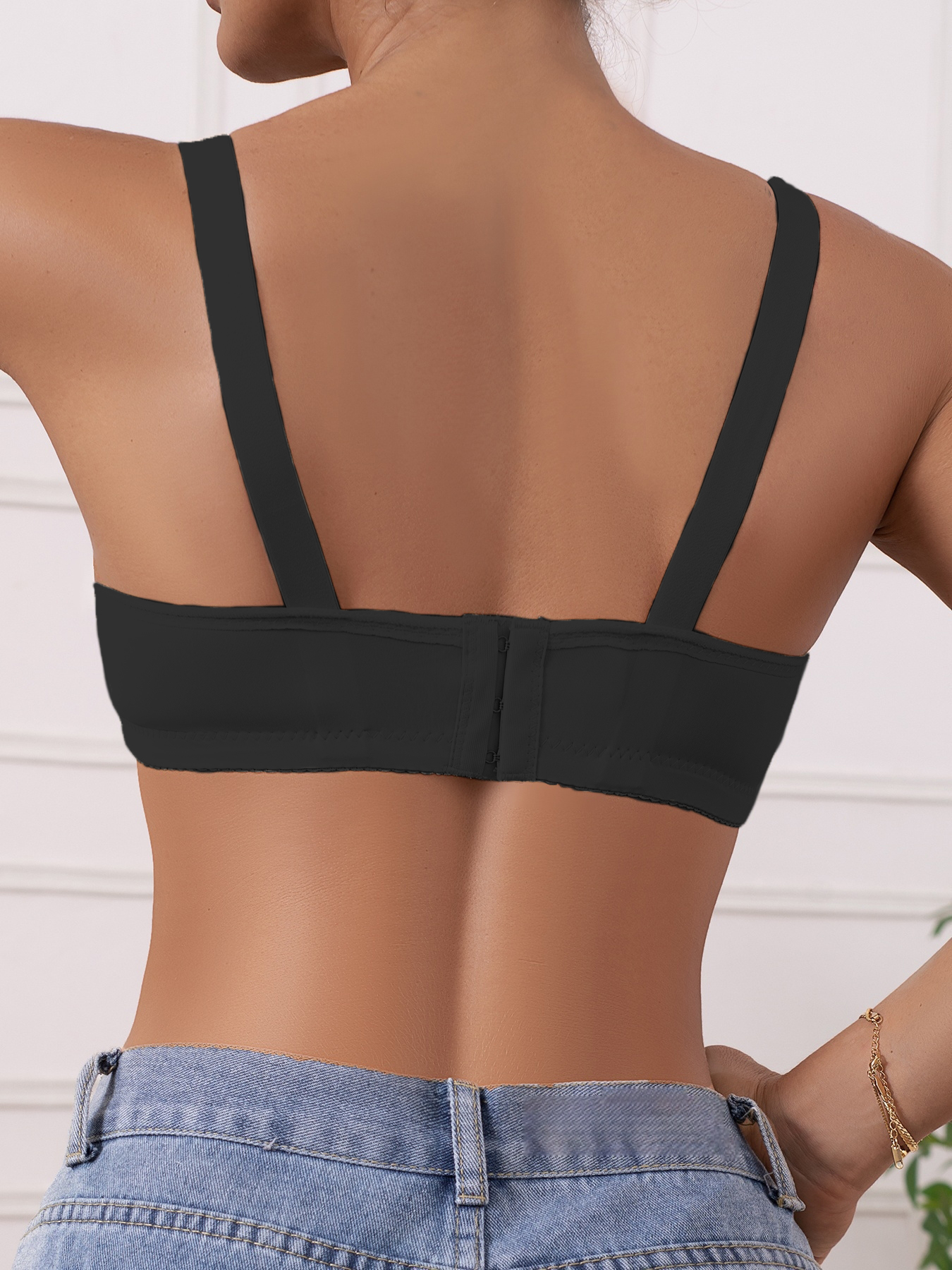 1pc Women's Seamless Wireless  - Full Coverage Bra ulasan dan harga