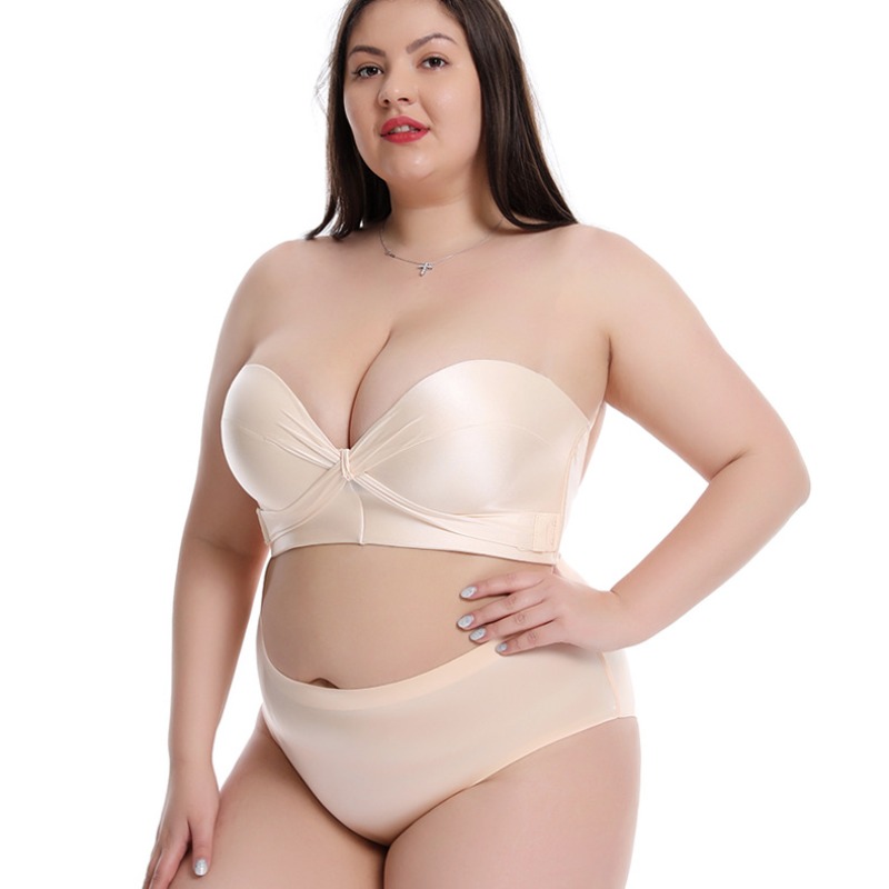 Curvy Plus Size F Cup Straples - Minimizer Bra Women ulasan dan harga