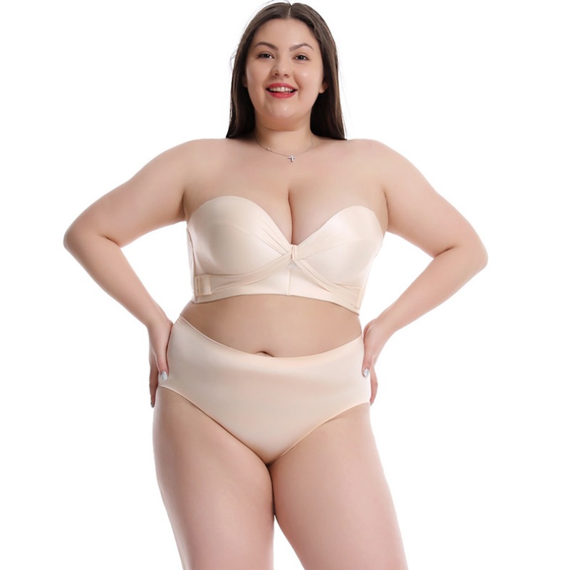 Curvy Plus Size F Cup Straples - Minimizer Bra Women ulasan dan harga