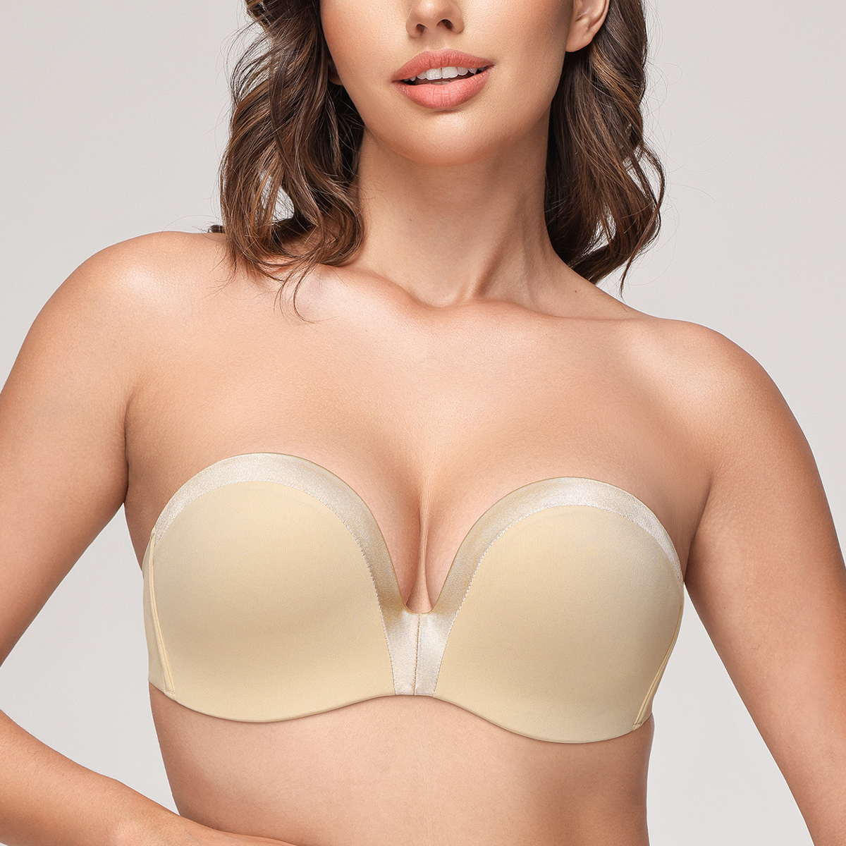 Wingslove Women Strapless Push - Convertible Bra Multiway ulasan dan harga