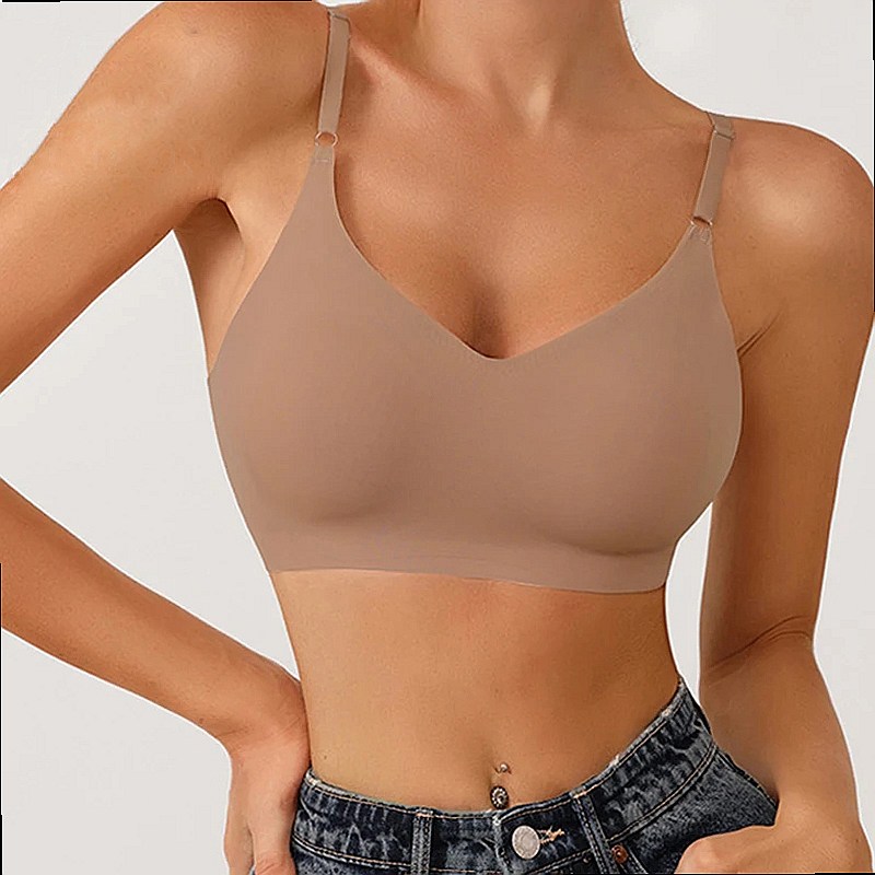 Seamless Bras for Women Push U - Sleep Bra Bralette ulasan dan harga