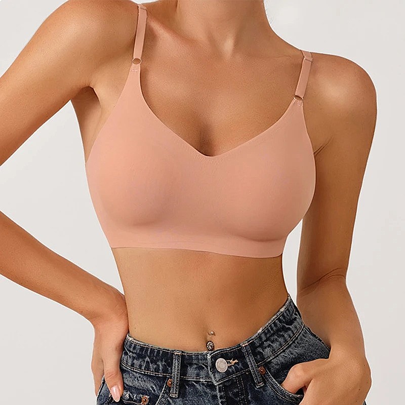 Seamless Bras for Women Push U - Sleep Bra Bralette ulasan dan harga