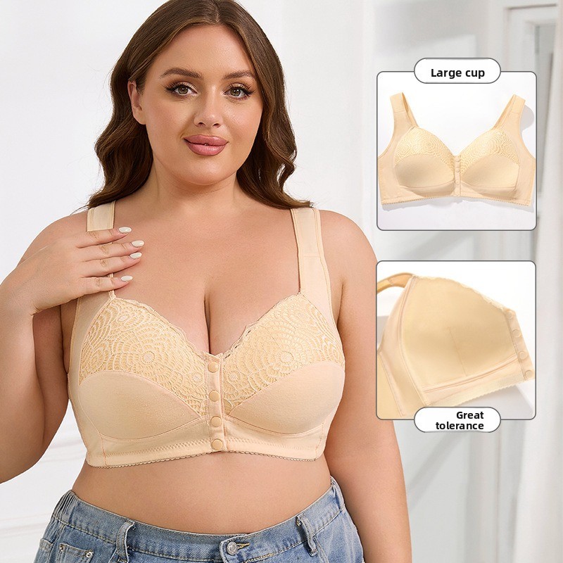 Wirefree Front Closure Plus Si - Wirefree Bra Comfort ulasan dan harga