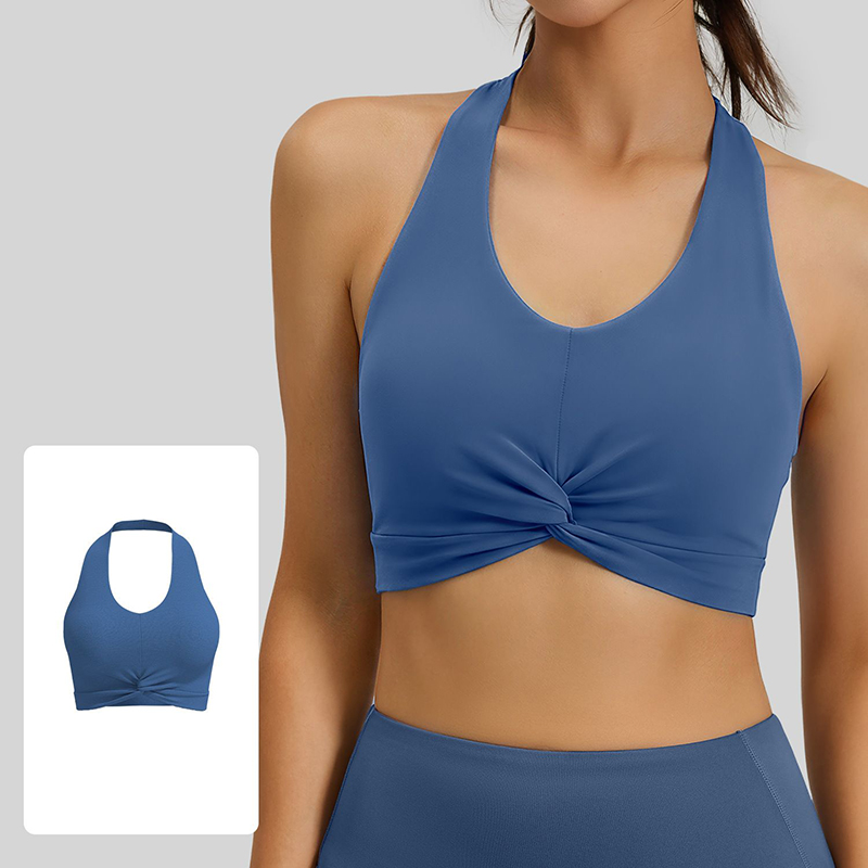 New Women Halter Neck Sports B - Underwire Bra Padded ulasan dan harga