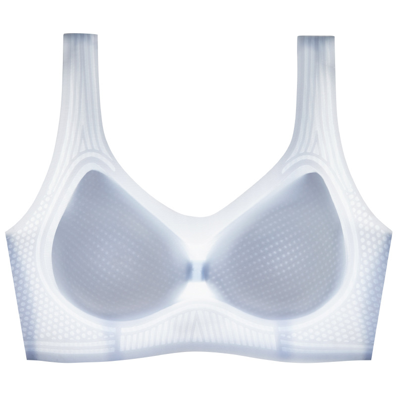 Women 10D Ice Silk Thin Bra 0. - Sheer Mesh Bra ulasan dan harga