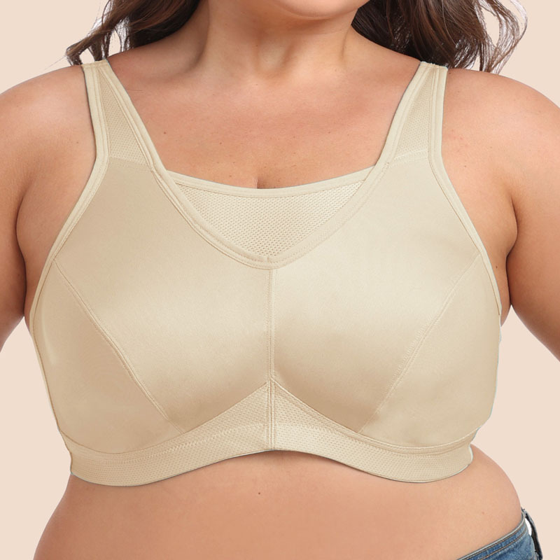 High Impact Plus Size Sports B - Full Coverage Bra ulasan dan harga