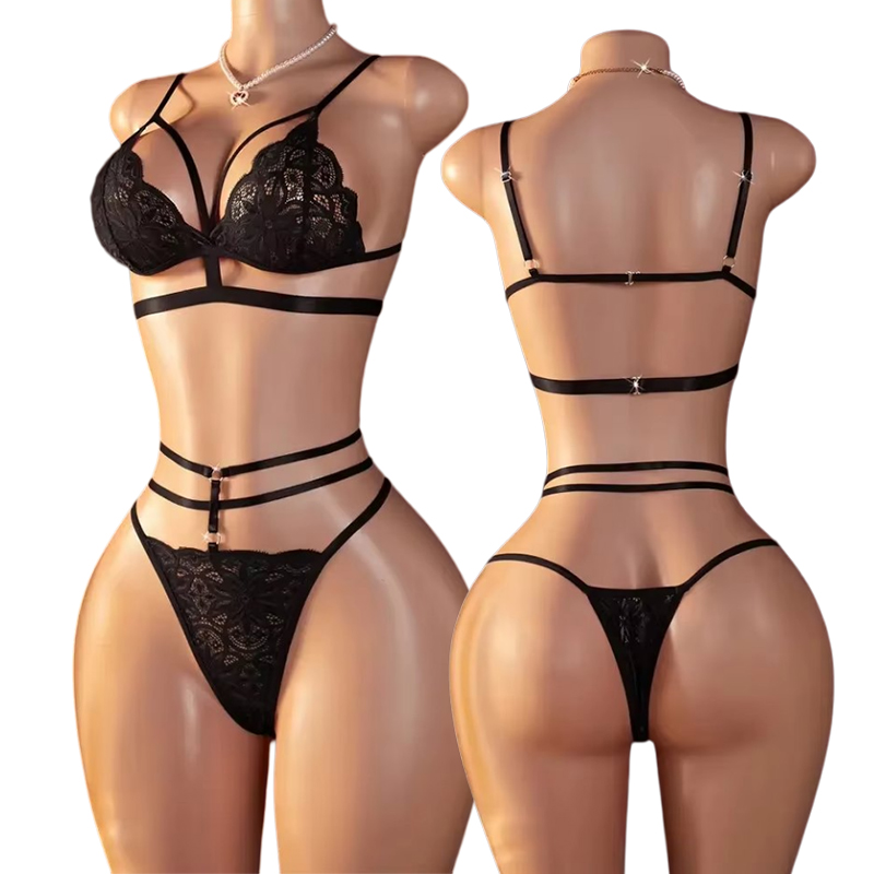 S- XXL Women's Sexy Contrast L - Sheer Mesh Bra ulasan dan harga